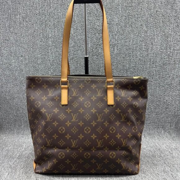 Louis Vuitton Cabas Mezzo Browns Monogram Tote 680-012125 - Picture 2 of 16